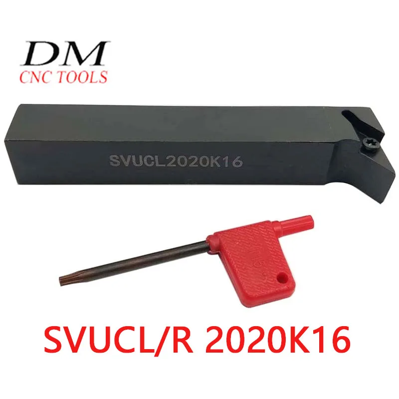 1PCS SVUCL/R 2020K16 External Tool Lathe Machining Boring Cutting Tool Holder Insert blade VC**1604
1PCS SVUCL/R 2020K16 External Tool Lathe Machining Boring Cutting Tool Holder Insert blade VC**1604