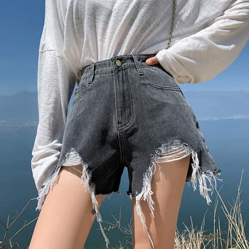 Blue Denim Short Pants Women Plus Size Jean Shorts Womens High Waisted Monos Cortos De Verano Para Mujer Apricot Gray Casual 
Blue Denim Short Pants Women Plus Size Jean Shorts Womens High Waisted Monos Cortos De Verano Para Mujer Apricot Gray Casual