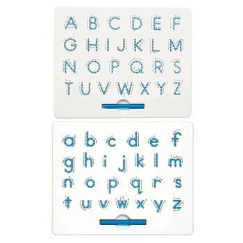2 Pcs A to Z Letters Magnet Board for Kids Educational Toy Magnetic Balls Tablet, Lower Case Letters & Capital Letters
2 Pcs A to Z Letters Magnet Board for Kids Educational Toy Magnetic Balls Tablet, Lower Case Letters & Capital Letters