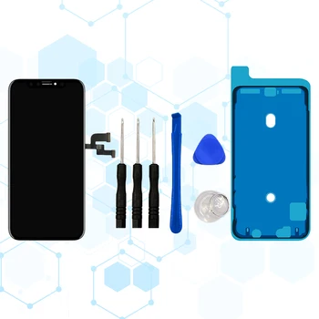 AAA+++ OLED For iPhone X XR XS LCD Screen Replacement For iPhone XS Max Display With 3D Touch Assembly True Tone No Dead Pixel
AAA+++ OLED For iPhone X XR XS LCD Screen Replacement For iPhone XS Max Display With 3D Touch Assembly True Tone No Dead Pixel
