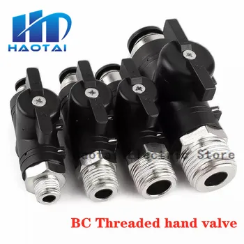 Hand valve BC-6 / 8 / 10 / 12 gas pipe thread through ball valve switch hand valve quick plug BUC series with thread
Hand valve BC-6 / 8 / 10 / 12 gas pipe thread through ball valve switch hand valve quick plug BUC series with thread