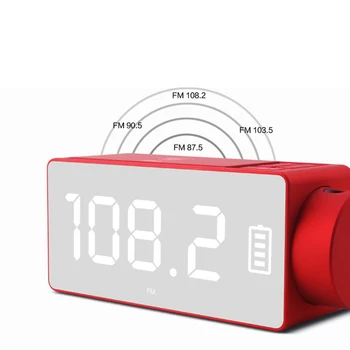 Clock Alarm speaker Clock Player with Double Clock power bank for Samsung Apple Android Wireless Charging with Adaptor
Clock Alarm speaker Clock Player with Double Clock power bank for Samsung Apple Android Wireless Charging with Adaptor