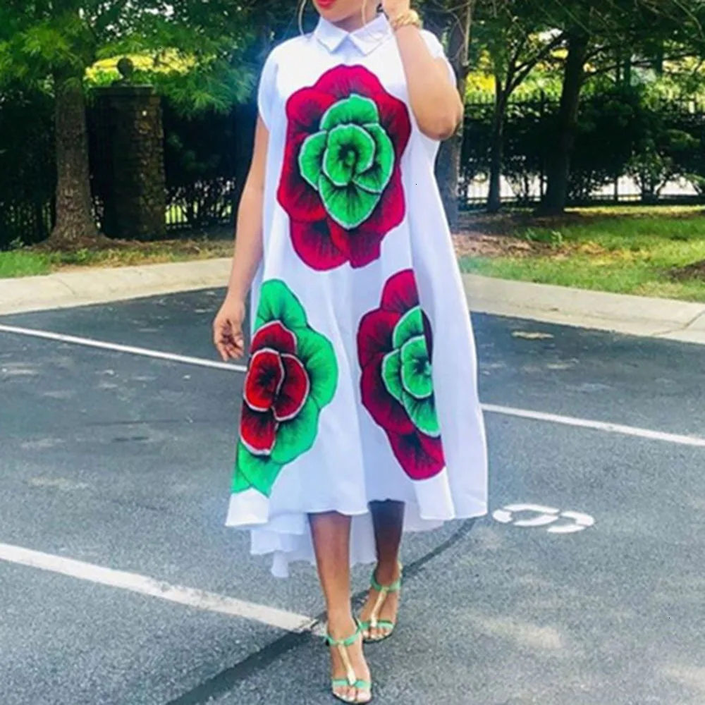 Elegant Women Dress 2019 Autumn Fashion Lapel Foral Print Irregular Loose Long Maxi Dresses Plus Size Party Vestidos Robe 3XL
Elegant Women Dress 2019 Autumn Fashion Lapel Foral Print Irregular Loose Long Maxi Dresses Plus Size Party Vestidos Robe 3XL