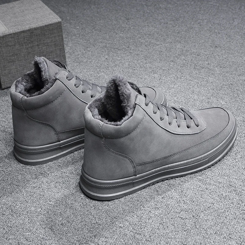 Men Snow Boots Winter Thick plus Velvet Warm Cotton-padded Shoes Martin Boots mian bao xie Men's Northeast Hight-top Cotton Boot
Men Snow Boots Winter Thick plus Velvet Warm Cotton-padded Shoes Martin Boots mian bao xie Men's Northeast Hight-top Cotton Boot