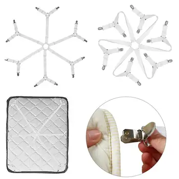 Practical Fixing Clip Elastic Hotel Convenient Six-Sided Bed Sheet Suspenders Straps Mattress Home Adjustable Antiskid
Practical Fixing Clip Elastic Hotel Convenient Six-Sided Bed Sheet Suspenders Straps Mattress Home Adjustable Antiskid
