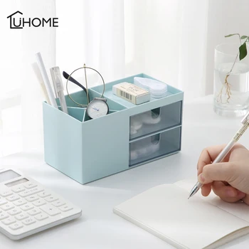 Makeup Organizer Desktop Storage Box Container for Cosmetics Sundry Box for Jewelry Stationery Case Plastic Organizer Drawer Box
Makeup Organizer Desktop Storage Box Container for Cosmetics Sundry Box for Jewelry Stationery Case Plastic Organizer Drawer Box