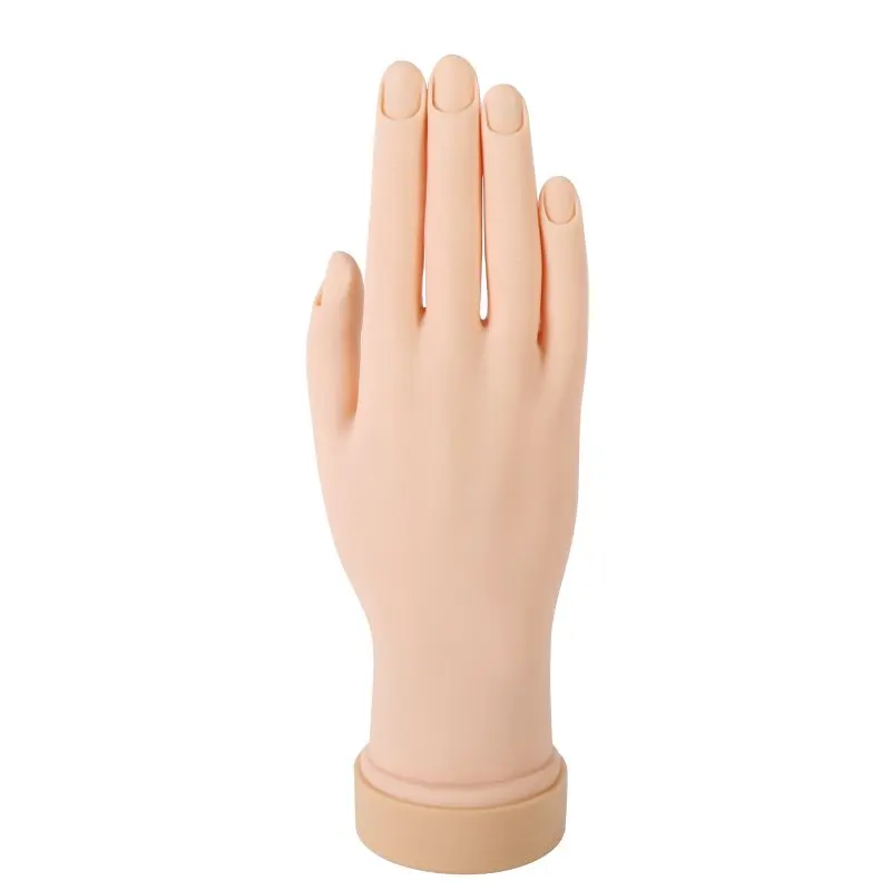 Nail Practice Hand Model Flexible Movable Soft False Fake Hands For Nail Art Training Display Model Manicure Tool
Nail Practice Hand Model Flexible Movable Soft False Fake Hands For Nail Art Training Display Model Manicure Tool