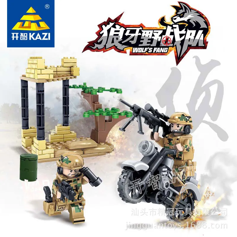 KAZI Spike Field Team Series Children Boy Plastic Assembling Building Blocks Educational Toy 82013
KAZI Spike Field Team Series Children Boy Plastic Assembling Building Blocks Educational Toy 82013