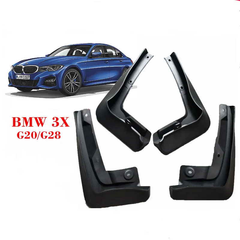 

4PCS 1 SET Car Mudguard forBMW 3seires G20/G28 4PCS/SET ABS PP /PVC material Car Flare