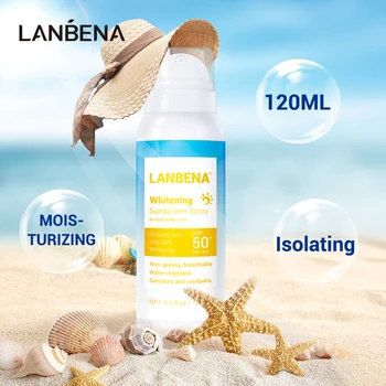 LANBENA Sunblock Spray UV Protection SPF 50PA+++ Brightening Sunscreen Sunblock Breathable Effective Against Radiation Resistant
LANBENA Sunblock Spray UV Protection SPF 50PA+++ Brightening Sunscreen Sunblock Breathable Effective Against Radiation Resistant