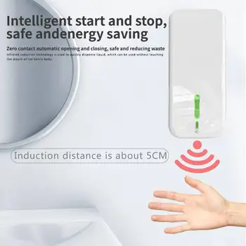 1500ml Touchless Soap Dispenser Automatic Intelligent Induction Sprayer Liquid Foam Wall Mounted Sterilizer For Airport Hospital
1500ml Touchless Soap Dispenser Automatic Intelligent Induction Sprayer Liquid Foam Wall Mounted Sterilizer For Airport Hospital