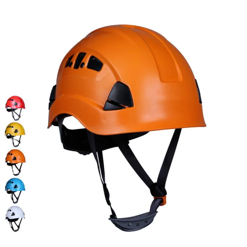 Ventilated Safety Hard Hat - Adjustable ABS Climbing Helmet - 6-Point Suspension, Perfect for Riding, Climbing and Construction
Ventilated Safety Hard Hat - Adjustable ABS Climbing Helmet - 6-Point Suspension, Perfect for Riding, Climbing and Construction
