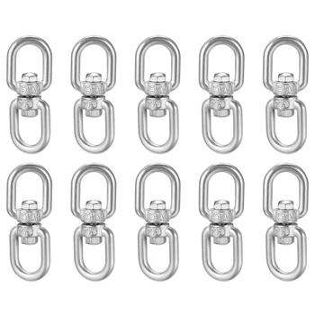 uxcell M5 Swivel Eye Double Ended Round Rotating Hoist Ring, Eye to Eye Bolt 10 Pcs
uxcell M5 Swivel Eye Double Ended Round Rotating Hoist Ring, Eye to Eye Bolt 10 Pcs