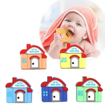 5Pcs Infant Toddlers Teethers Food Grade Silicone Cartoon Mini House Loose Beads Pacifier Chain Parts Baby Bite Teething Toys
5Pcs Infant Toddlers Teethers Food Grade Silicone Cartoon Mini House Loose Beads Pacifier Chain Parts Baby Bite Teething Toys
