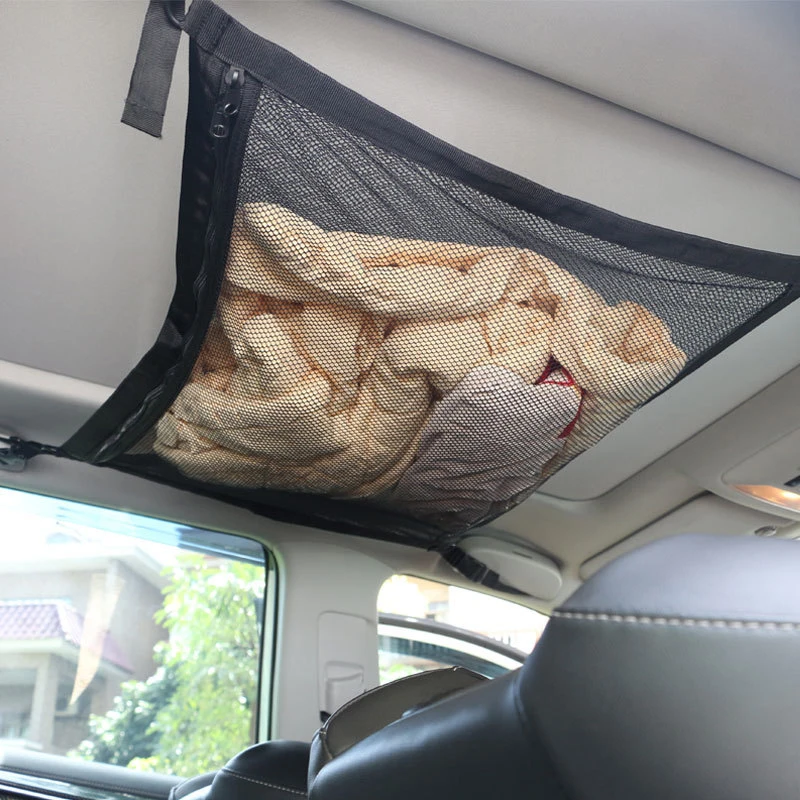 Car Steady Ceiling Storage Net Pocket Roof Net Pocket Interior Cargo Sundries Organizer Pouch Mesh Zipper Suspended Bag Stowing
Car Steady Ceiling Storage Net Pocket Roof Net Pocket Interior Cargo Sundries Organizer Pouch Mesh Zipper Suspended Bag Stowing