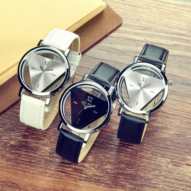 2020 New Fashion Casual Men's Watch Triangle Hollow Dial Design Simple Atmospheric Men's Watch Top Brand Belt Men's Watch
2020 New Fashion Casual Men's Watch Triangle Hollow Dial Design Simple Atmospheric Men's Watch Top Brand Belt Men's Watch