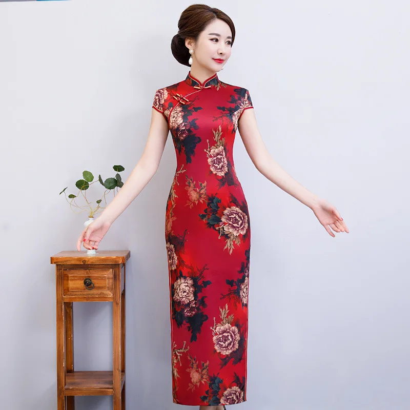 Old Shanghai Cheongsam Elegant Retro Performance Formal Dress 2019 Spring And Summer Plus-sized Slimming Improved Catwalks Cheon
Old Shanghai Cheongsam Elegant Retro Performance Formal Dress 2019 Spring And Summer Plus-sized Slimming Improved Catwalks Cheon