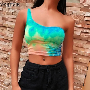 Yoga Top Women Fitness Seamless Tie Dye Sports T Shirt Sexy Slim Yoga Sport Bra Underwear Push-up One Shoulder Crop Tops 
Yoga Top Women Fitness Seamless Tie Dye Sports T Shirt Sexy Slim Yoga Sport Bra Underwear Push-up One Shoulder Crop Tops