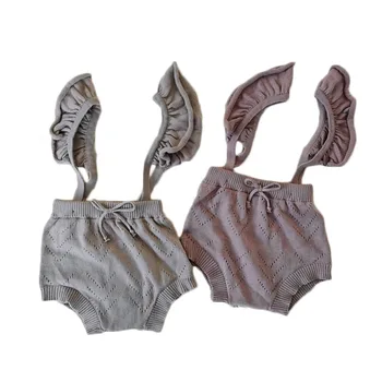73-100 Baby Spring Knitted Overalls Baby Girls Strap Overalls High Waist Shorts Autumn Fashion Solid Baby Clothing
73-100 Baby Spring Knitted Overalls Baby Girls Strap Overalls High Waist Shorts Autumn Fashion Solid Baby Clothing