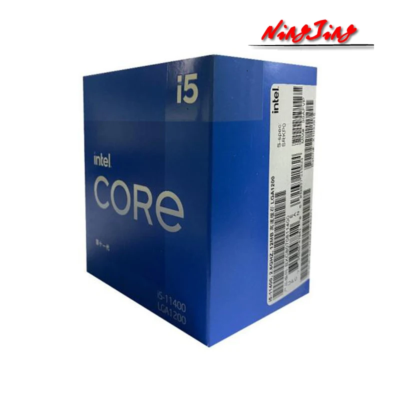 Процессор Intel Core i5-11400 i5 11400 2 6 ГГц шестиядерный процессор с двенадцатью потоками L3