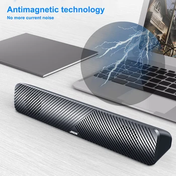 3.5mm Wired Speaker Home Theatre Enhanced Bass Subwoofer USB Powered Computer Sound Box Plug and Play for PC Computer TV
3.5mm Wired Speaker Home Theatre Enhanced Bass Subwoofer USB Powered Computer Sound Box Plug and Play for PC Computer TV