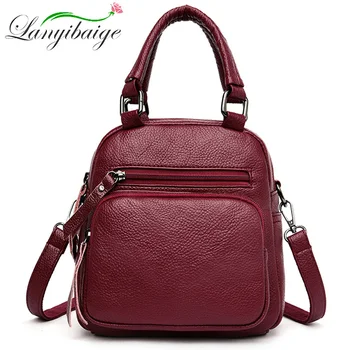 Multifunction 3-in-1 Women leather backpack Women Backpack Soft mochila feminina School Bags for Teenage Girls Travel Backpack
Multifunction 3-in-1 Women leather backpack Women Backpack Soft mochila feminina School Bags for Teenage Girls Travel Backpack