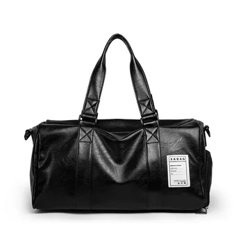 Fashion Waterproof PU Leather Travel Bag Unisex Shoes Position Weekend Bag Sports Fitness Duffle Bag Leisure Handbag Sac DF406 
Fashion Waterproof PU Leather Travel Bag Unisex Shoes Position Weekend Bag Sports Fitness Duffle Bag Leisure Handbag Sac DF406