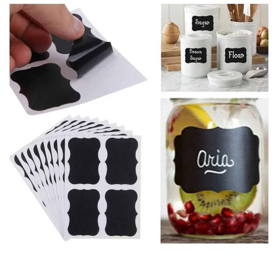36Pcs Erasable Blackboard Sticker Craft Kitchen Jars Sticker Organizer Labels Cooking Tools Kitchen Accessories Kitchen Supplies
36Pcs Erasable Blackboard Sticker Craft Kitchen Jars Sticker Organizer Labels Cooking Tools Kitchen Accessories Kitchen Supplies