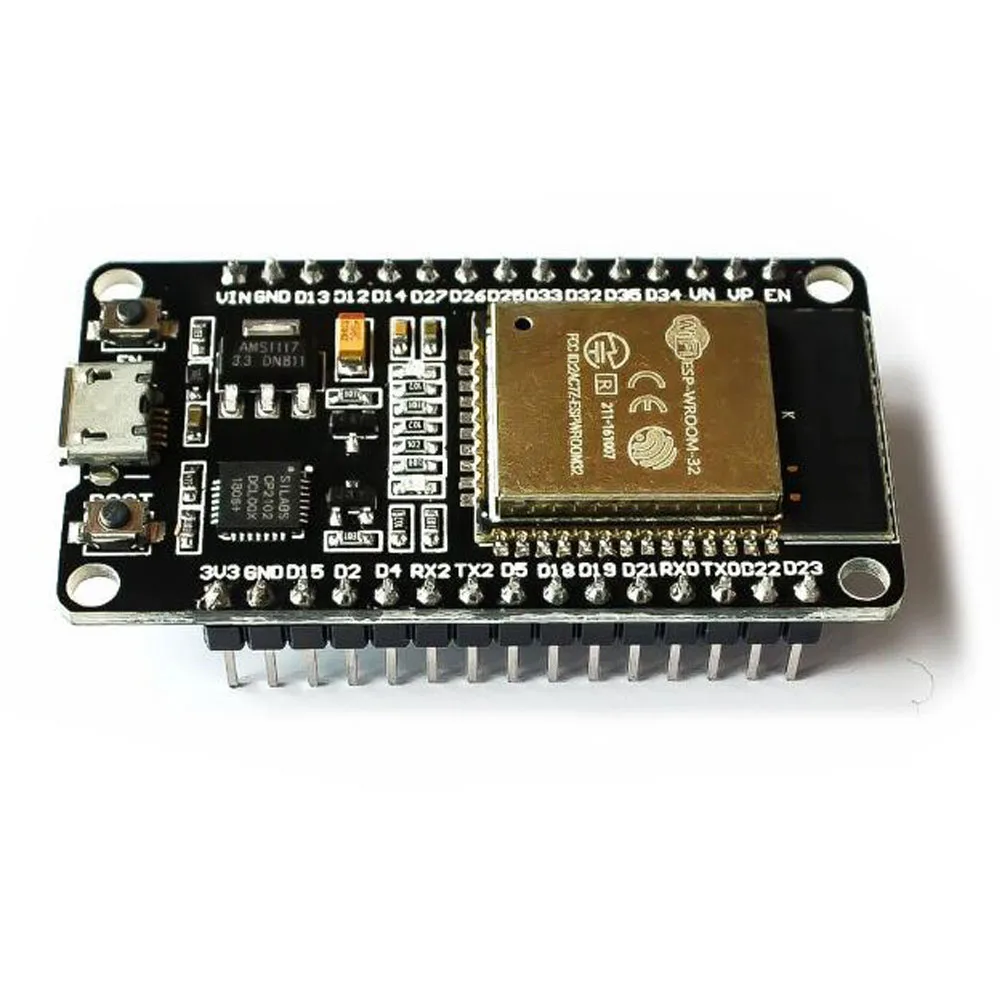 1 PCS ESP-32 Development Board WIFI+Bluetooth 2 in 1 Dual-core CPU Low Power Consumption ESP32 ESP-32S
1 PCS ESP-32 Development Board WIFI+Bluetooth 2 in 1 Dual-core CPU Low Power Consumption ESP32 ESP-32S