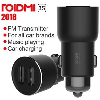 Xiaomi Roidmi 3S MOJIETU Bluetooth Car Charger 5V/3.4A Music Player Smart APP FM + Roidmi Magnetic Car Holder for Smart Phone
Xiaomi Roidmi 3S MOJIETU Bluetooth Car Charger 5V/3.4A Music Player Smart APP FM + Roidmi Magnetic Car Holder for Smart Phone