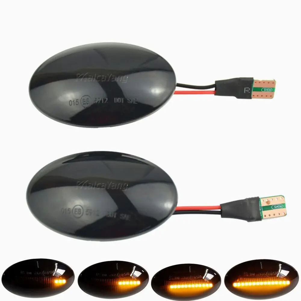 LED Dynamic Side Marker Light Flowing Turn Signal Blinker For Ford Fiesta MK4 1995-2001 KA 1996-2008 Transit 1995-2000
LED Dynamic Side Marker Light Flowing Turn Signal Blinker For Ford Fiesta MK4 1995-2001 KA 1996-2008 Transit 1995-2000