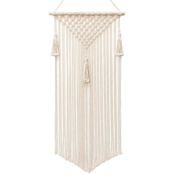 Macrame Hair Bow Holder Hanging Hair Clips Fringe Wall Tassels Organizer Ornament Gift, beige white(Clips Not Included)
Macrame Hair Bow Holder Hanging Hair Clips Fringe Wall Tassels Organizer Ornament Gift, beige white(Clips Not Included)
