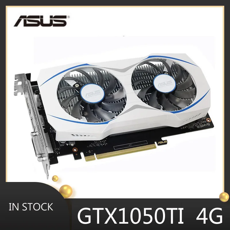 Видеокарта GTX 1050ti 4 Гб 128 бит gddr5 asus графические карты используемые для nvidia geforce no 960