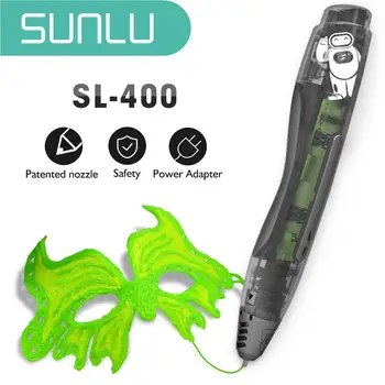 3d pen kits hight quality consumable PLA filament 1.75mm SUNLU SL-400 Transparent For Child
3d pen kits hight quality consumable PLA filament 1.75mm SUNLU SL-400 Transparent For Child