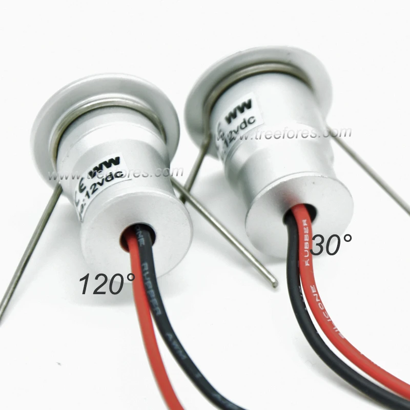 1W Ceiling Spotlights + Triac Dimmable Power Supply LED 15mm Downlight 12V Cabinet Lighting 30/120 DIY Decoration Lamp Kitchen