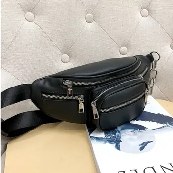 2020 Newest Style Men Women PU Waist Bags Chain Black Solid Fanny Pack Travel Belt Purse Shoulder Bags Tote Waist Bag
2020 Newest Style Men Women PU Waist Bags Chain Black Solid Fanny Pack Travel Belt Purse Shoulder Bags Tote Waist Bag