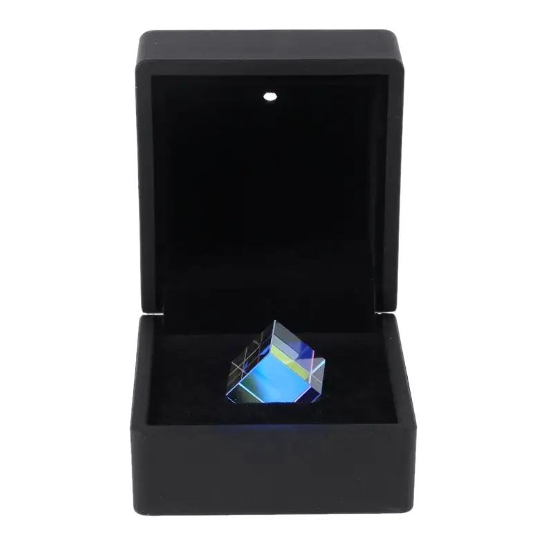 Prism Combine Cube 6sides Optical RGB Glass Len Square Prism with Light Box Gift 95AA
Prism Combine Cube 6sides Optical RGB Glass Len Square Prism with Light Box Gift 95AA