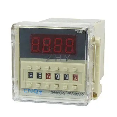 DH48S-S2Z LCD Display Time Timer Delay Relay 8-Pin DPDT 0.1S-99H AC/DC12V 
DH48S-S2Z LCD Display Time Timer Delay Relay 8-Pin DPDT 0.1S-99H AC/DC12V