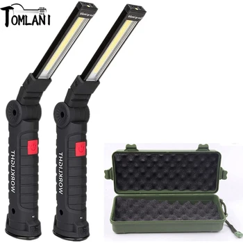 USB Rechargeable Multi Function Folding Work Light Flashlight with Built-in Battery Magnetic Base Torch Hook Lamp for Outdoor
USB Rechargeable Multi Function Folding Work Light Flashlight with Built-in Battery Magnetic Base Torch Hook Lamp for Outdoor