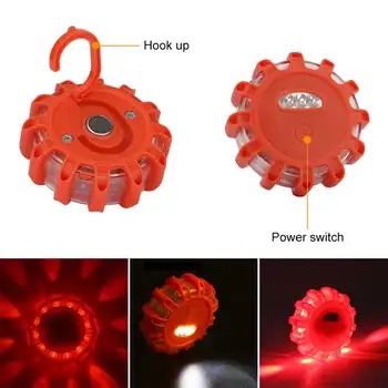 IP44 Flashlight Emergency Light Road Flare Flashing Safety Warning Lights Traffic Control Lamp Magnet Base Disc Rescue Beacon
IP44 Flashlight Emergency Light Road Flare Flashing Safety Warning Lights Traffic Control Lamp Magnet Base Disc Rescue Beacon
