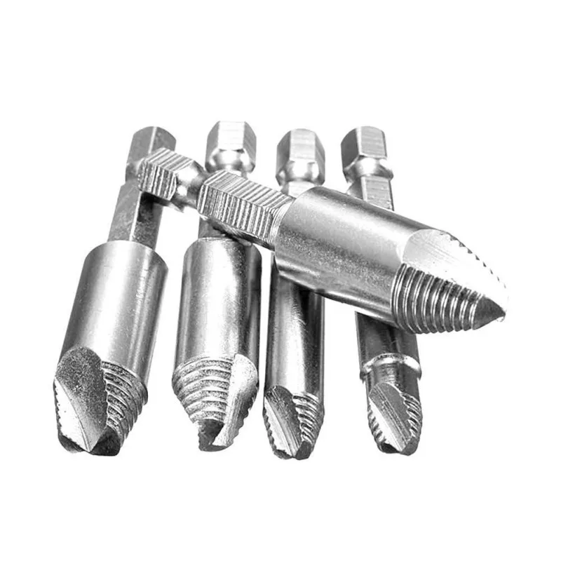 Professional High-quality 5pcs Hex Screw Easy Out Drill Bit Set Mintiml Screw Accessaries Tool Parts
Professional High-quality 5pcs Hex Screw Easy Out Drill Bit Set Mintiml Screw Accessaries Tool Parts
