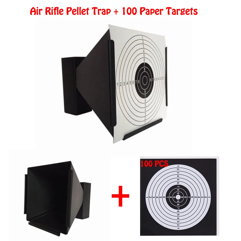 Thunter 14cm Funnel Shooting Target Holder Tactical Bullet Trap Pellet Trap Ammo Holder 100X Paper Targets Rifle Airsoft Shotgun
Thunter 14cm Funnel Shooting Target Holder Tactical Bullet Trap Pellet Trap Ammo Holder 100X Paper Targets Rifle Airsoft Shotgun