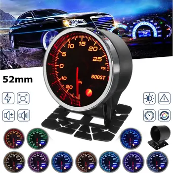 2'' 52mm 12V Car Turbo Boost Pressure Gauge Meter PSI 10 Color LED Indicator Digital Readout Display with Warning Alarm Feature
2'' 52mm 12V Car Turbo Boost Pressure Gauge Meter PSI 10 Color LED Indicator Digital Readout Display with Warning Alarm Feature