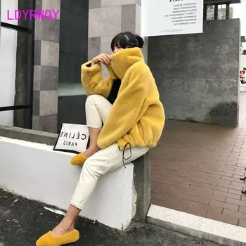 2019 new autumn and winter loose thick warm plush imitation rabbit hair mink short fur coat female
2019 new autumn and winter loose thick warm plush imitation rabbit hair mink short fur coat female