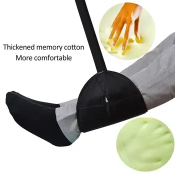 Portable Premium Memory Foam Airplane Footrest Hammock Office Feet Rest Leg Hammock Travel Accessories Footrest Hammock
Portable Premium Memory Foam Airplane Footrest Hammock Office Feet Rest Leg Hammock Travel Accessories Footrest Hammock