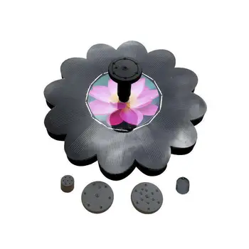 Floating Solar Water Fountain Lotus Pattern Solar Panel Bird Bath Floating Water Fountain Pump Garden Pond Decor
Floating Solar Water Fountain Lotus Pattern Solar Panel Bird Bath Floating Water Fountain Pump Garden Pond Decor