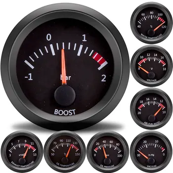 car boost gauge bar 2inch 52mm Exhaust gas temp turbo boost meter water temp oil temp oil press psi Air fuel gauge voltmeter 12v
car boost gauge bar 2inch 52mm Exhaust gas temp turbo boost meter water temp oil temp oil press psi Air fuel gauge voltmeter 12v