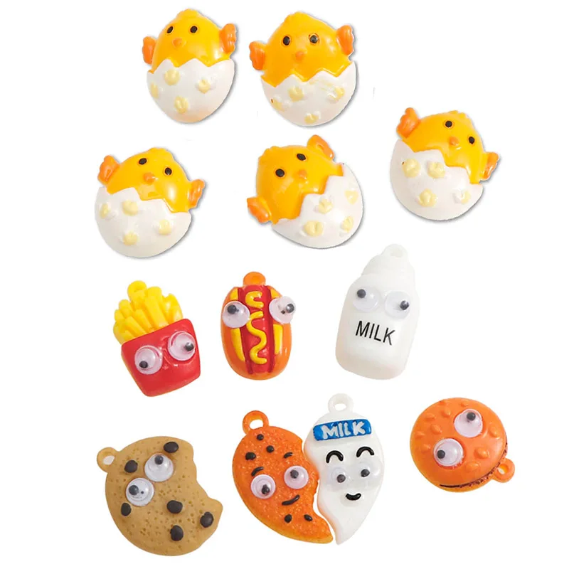 5-25Pcs Mix Two Or One Stype Chicken Biscuit Milk Flatback Resin Cabochons Phone Decoration Home Decoration Accessories
5-25Pcs Mix Two Or One Stype Chicken Biscuit Milk Flatback Resin Cabochons Phone Decoration Home Decoration Accessories