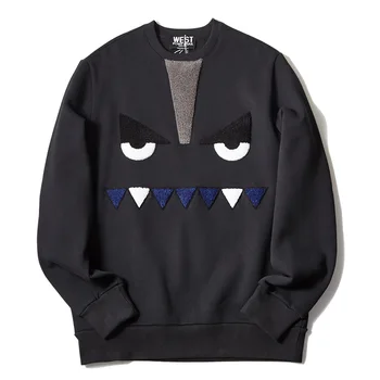 2019 New Black Hoodies Men Eyes Embroidery Sweatshirts Casual Full Cotton Fleece Streetwear O-Neck Hoodie Sudaderas Hombre YR61
2019 New Black Hoodies Men Eyes Embroidery Sweatshirts Casual Full Cotton Fleece Streetwear O-Neck Hoodie Sudaderas Hombre YR61