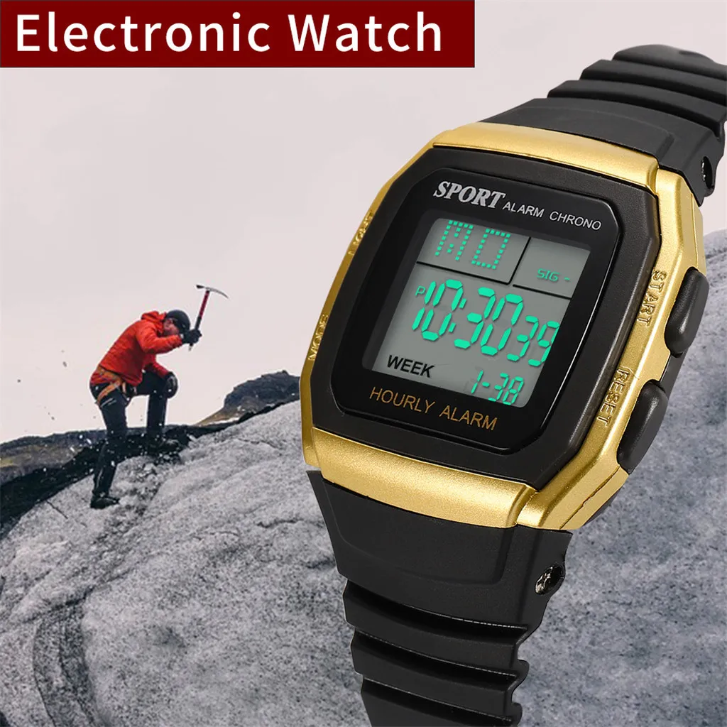 New Men Waterproof Wrist Watch High-End Multi-Function 30M Sports Waterproof Electronic Watch LED man Fitness Multi-function Q
New Men Waterproof Wrist Watch High-End Multi-Function 30M Sports Waterproof Electronic Watch LED man Fitness Multi-function Q
